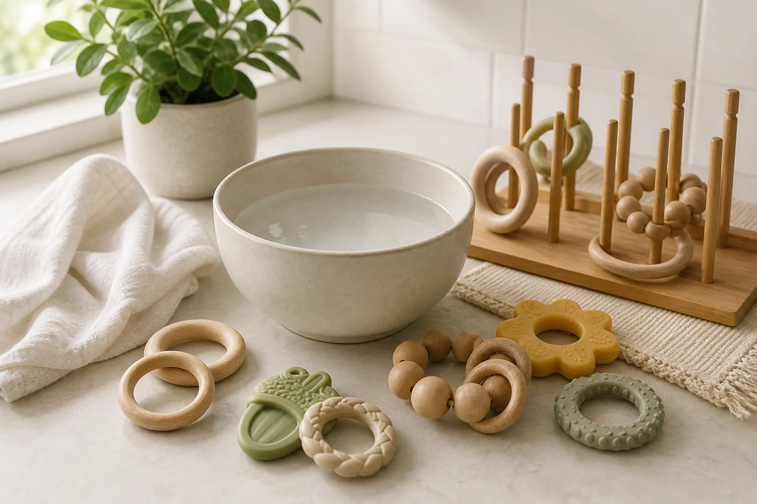 How to clean and care for baby toys