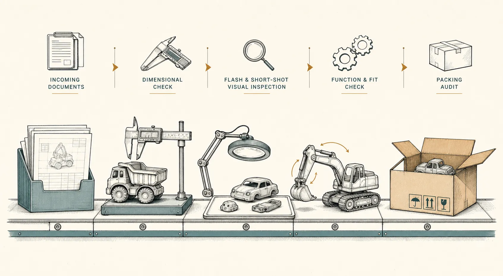 Explanatory diagram for Bulk age labeling and packaging sourcing map: MOQ, carton data and FOB questions