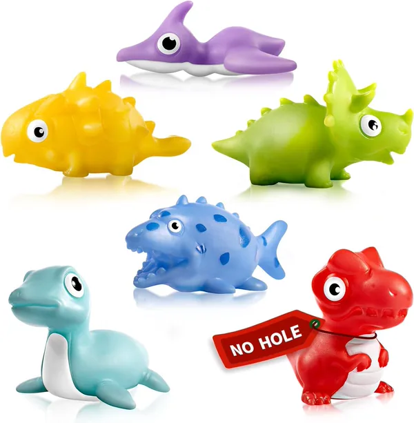Kid Bath Toy No Hole Mold Free Bath Toys Animal Silicone Bab