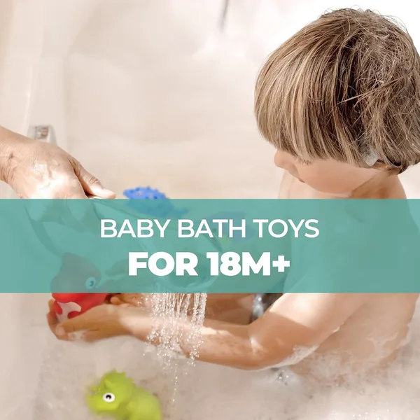 Kid Bath Toy No Hole Mold Free Bath Toys Animal Silicone Bab
