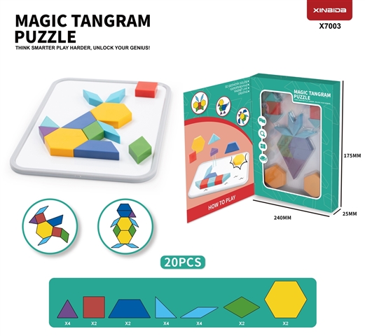 Classic Tangram wholesale baby toy