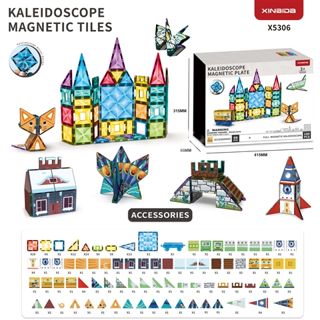 (GCC) Kaleidoscope Diamond-Patterned Colorful Window Magnets wholesale baby toy