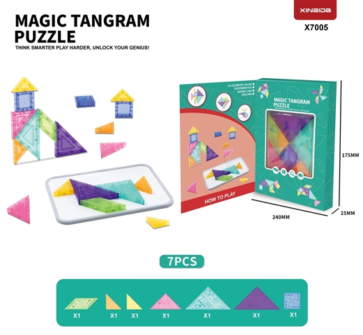 Standard Tangram wholesale baby toy
