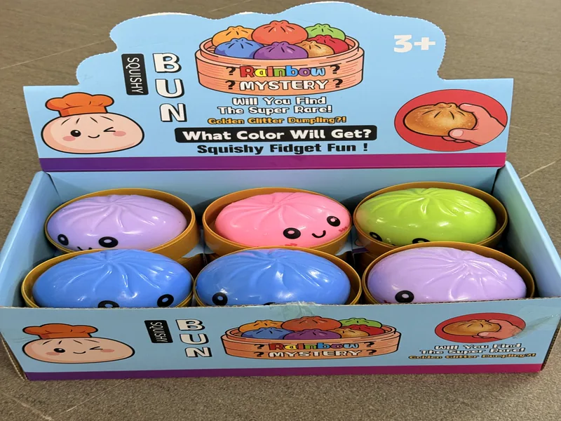 Flour Dough Smiling Bun wholesale baby toy