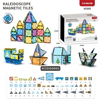 (GCC) Kaleidoscope Diamond-Patterned Colorful Window Magnets wholesale baby toy